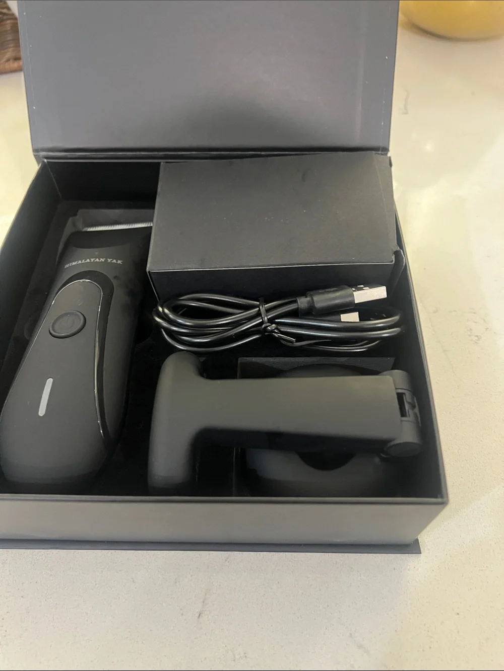 Dual-Head Groin & Body Grooming Trimmer - Black. New for men and women
